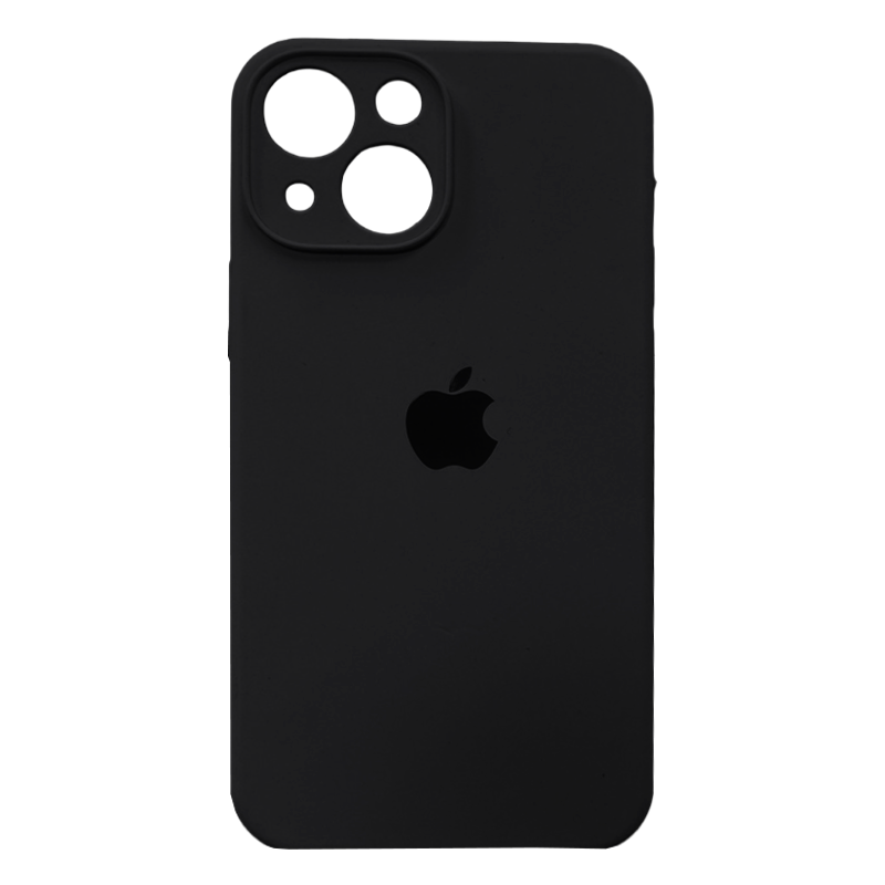 Carcasa Silicona Antideslizante Con Logo Iphone 13 Mini Colores