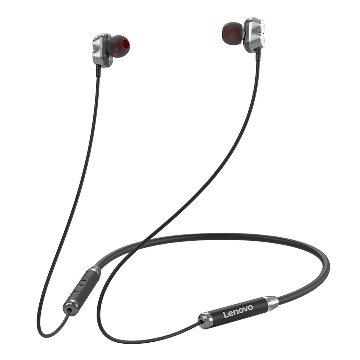 Audifonos Bluetooth Lenovo Deportivo He08 Negro