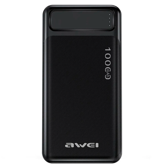Powerbank Carga Rapida Awei P5k 10000 Mah Negro
