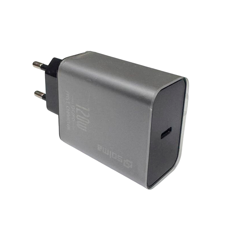 Cargador Carga Rapida Solma 120w + Cable Tipo C Negro – imagen 2