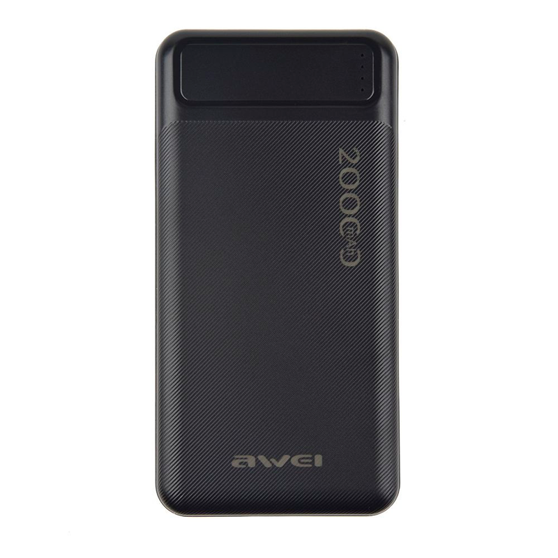 Powerbank Carga Rapida Awei P6k 20000 Mah Negro