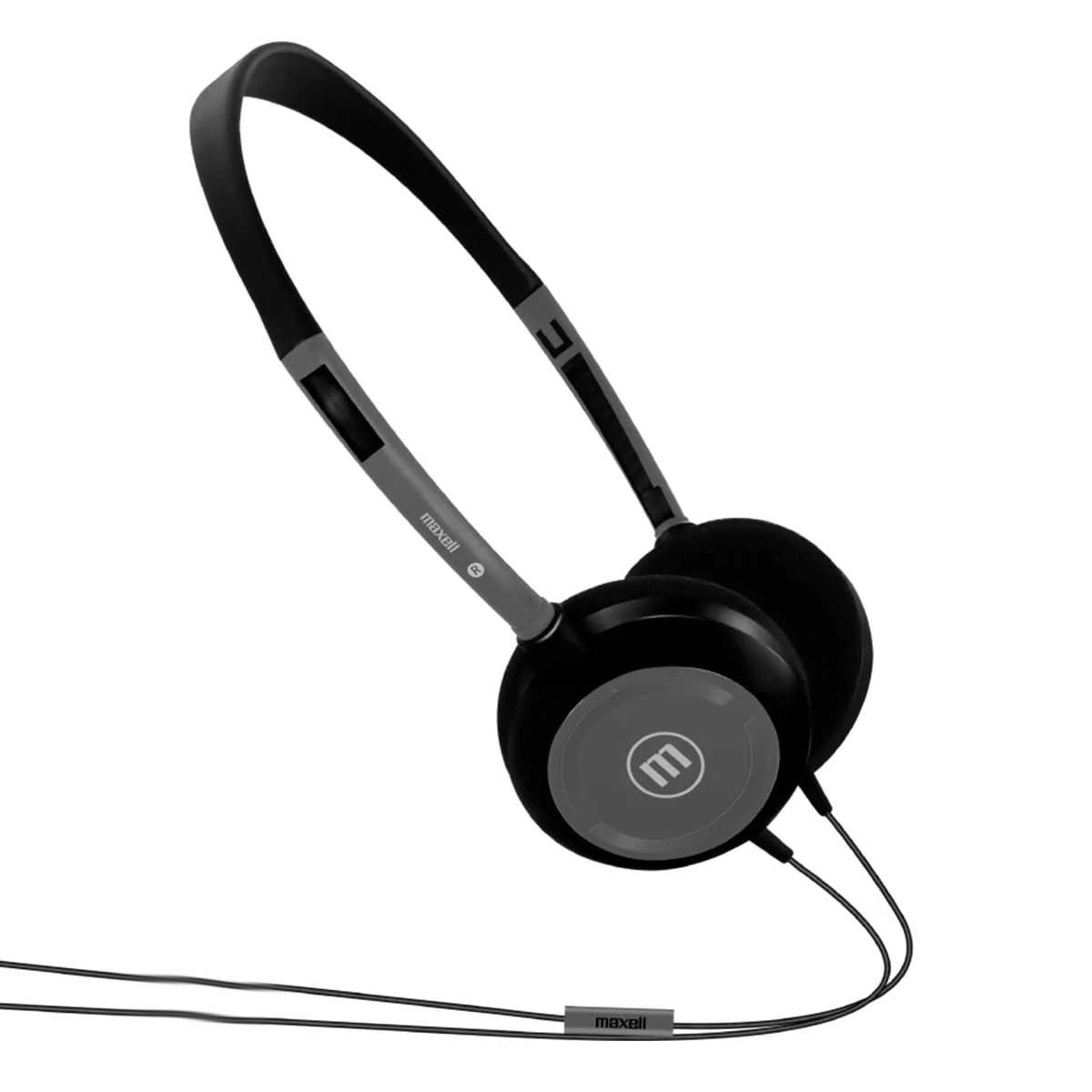 Audífonos Con Cable Maxell Hp-200 Headset Negro