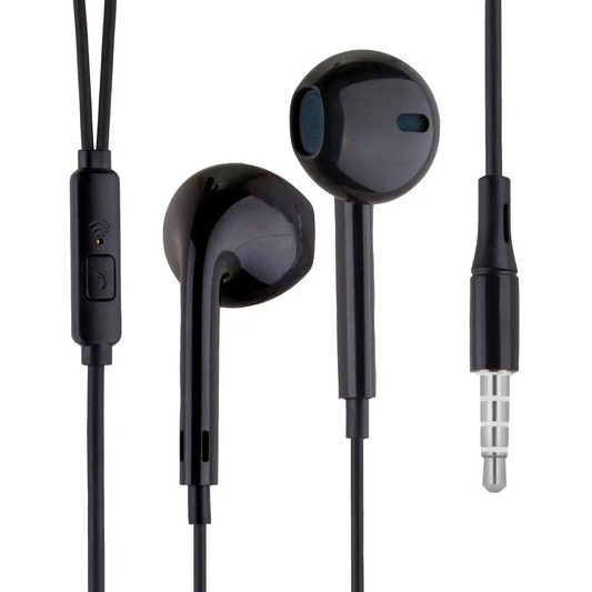 Audífonos Con Cable Borofone Bm54 Jack 3.5mm Negro