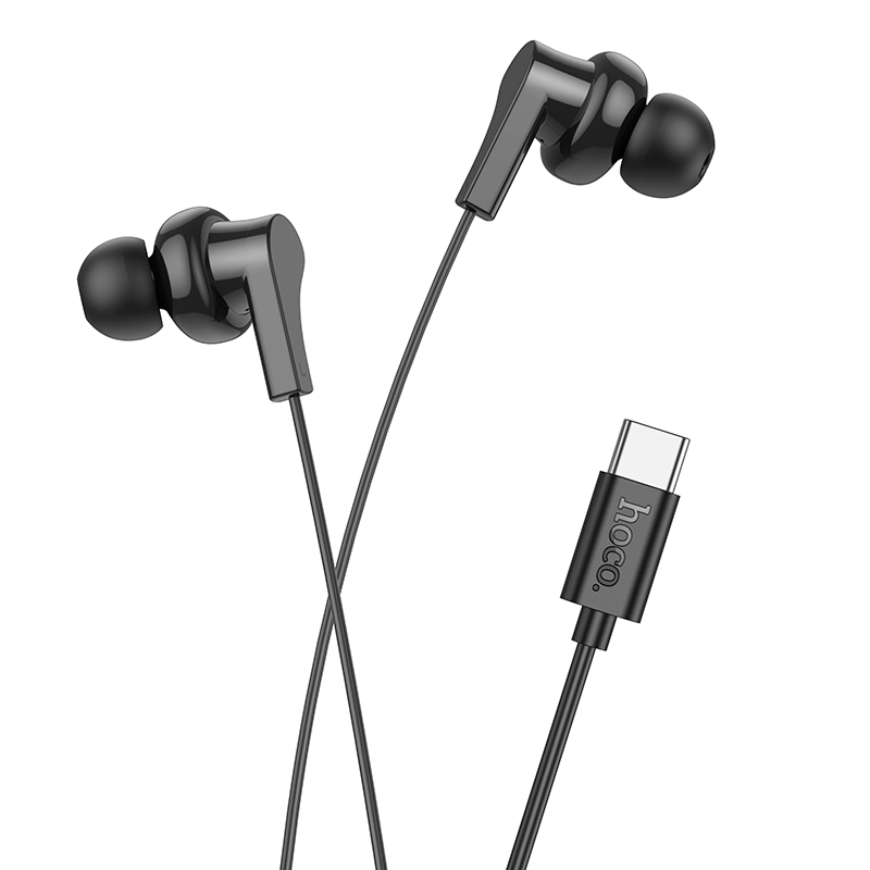 Audífonos In Ear Hoco M114 Jia Tipo C Negro