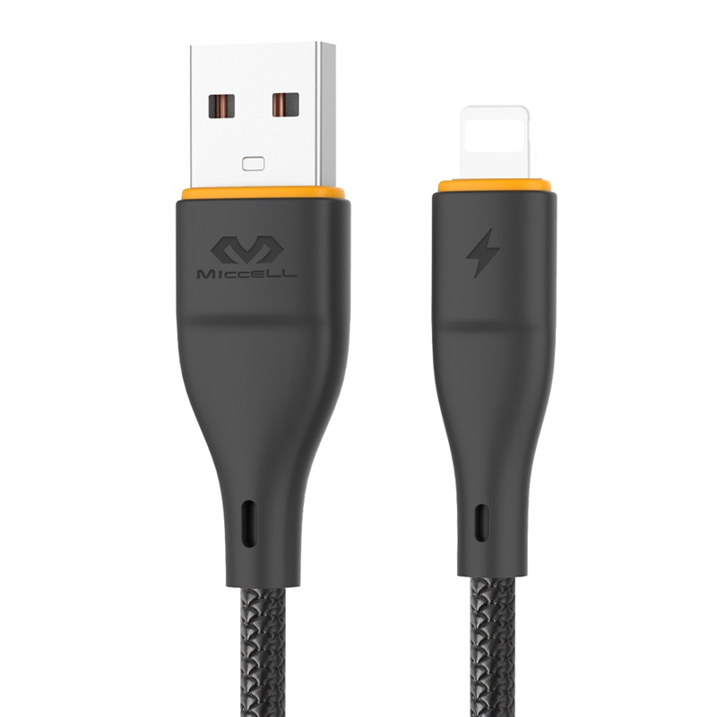 Cable Usb a Lightning Miccell Vq-d06 Negro