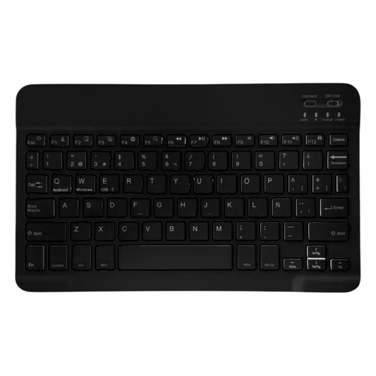 Teclado Mini Inalámbrico Bluetooth Español Negro