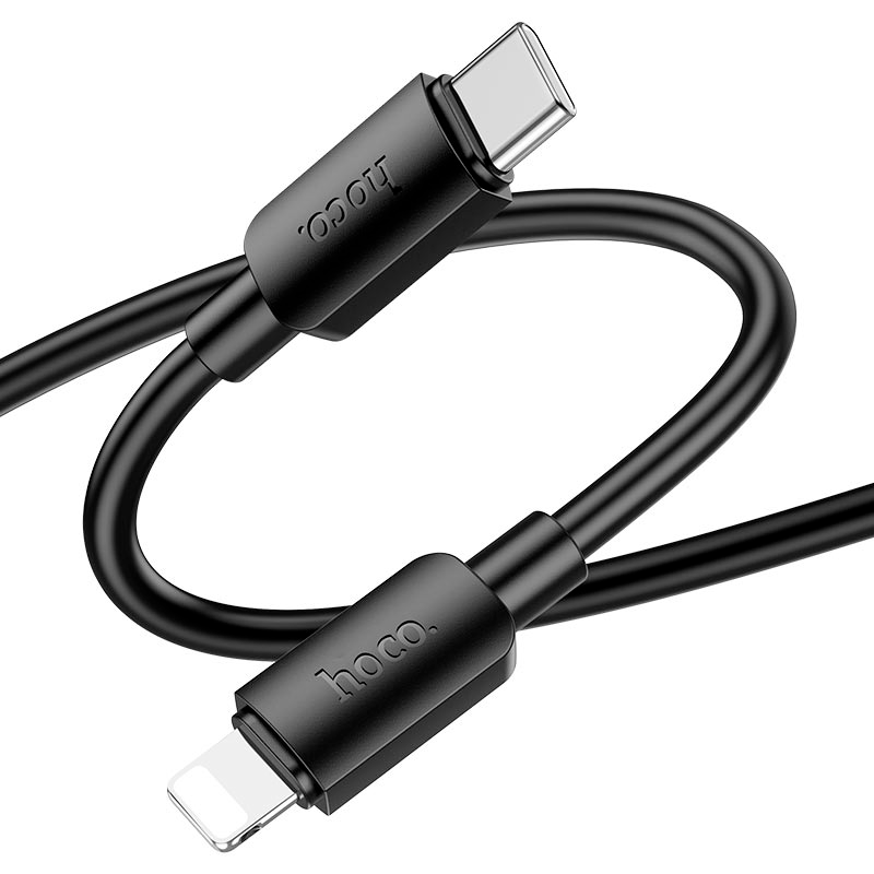 Cable Tipo C a Lightning 20w Hoco X96 Negro