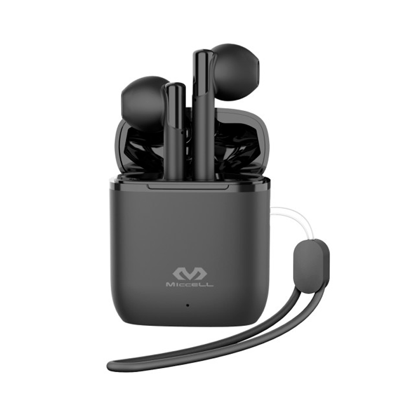 Audífonos In Ear Bluetooth Tws Miccell Vq-bh10 Negro