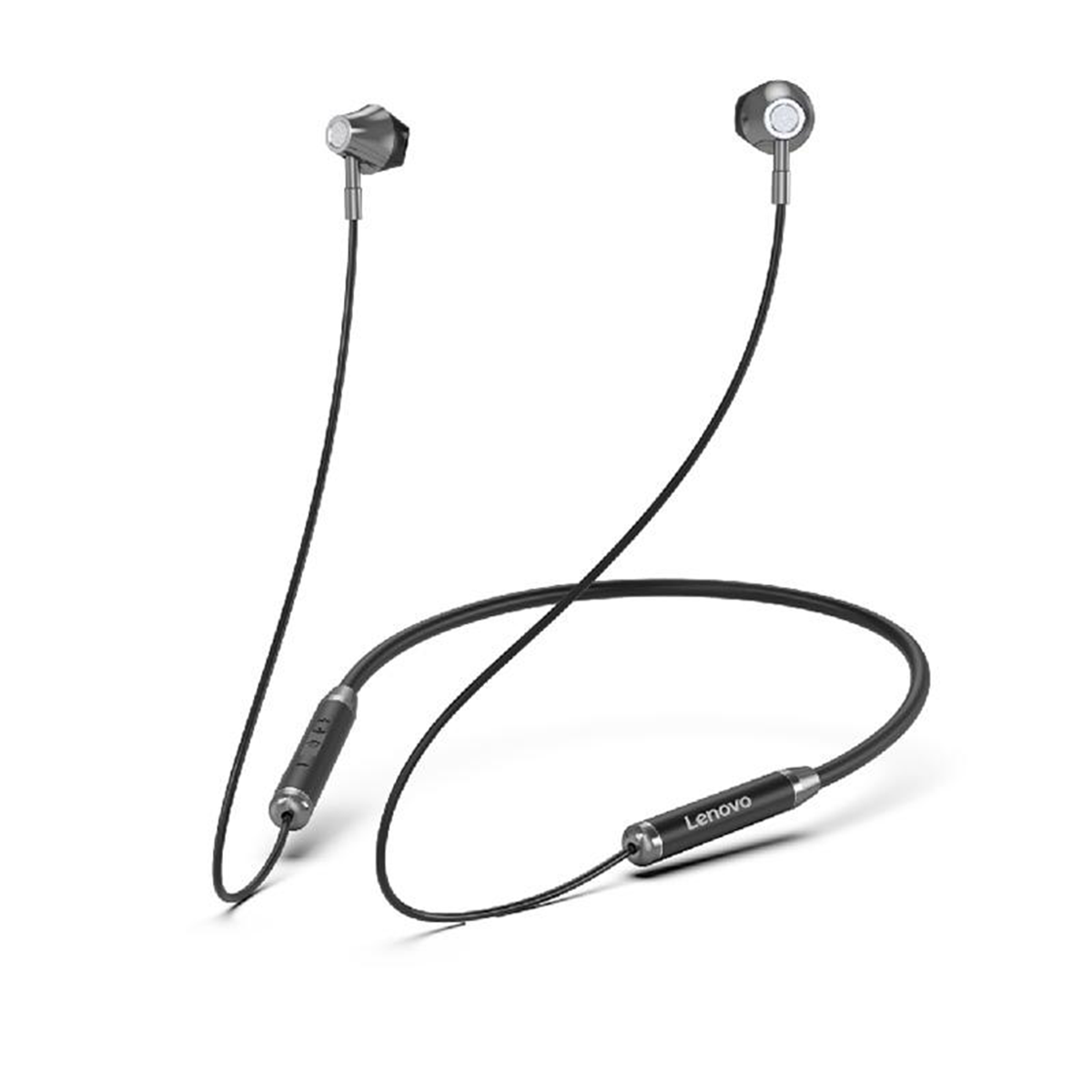 Audifonos Bluetooth Lenovo Deportivo He06 Negro