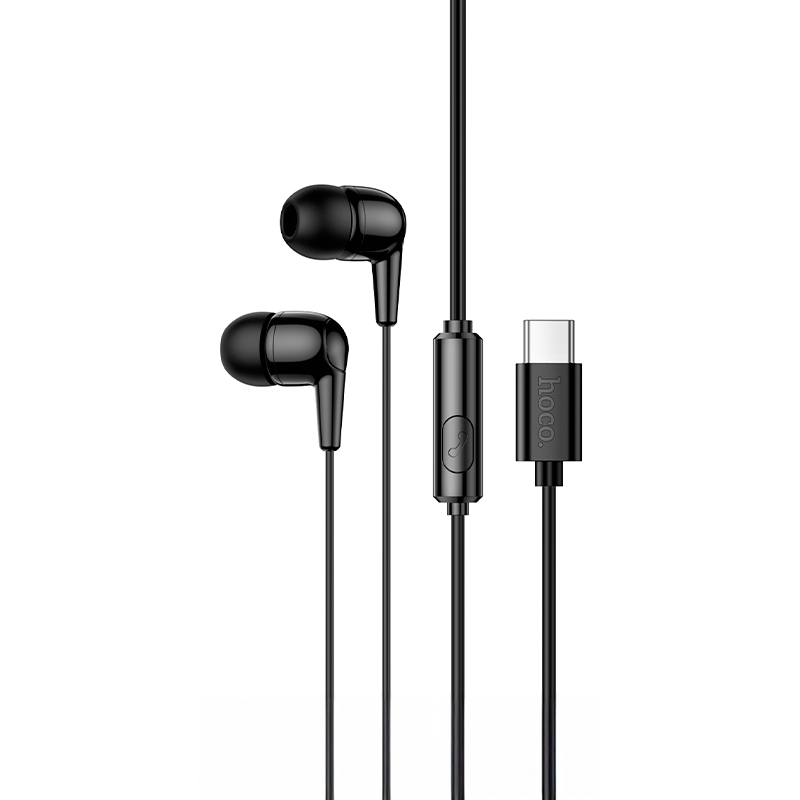 Audífonos In Ear Hoco M97 Enjoy Tipo C Negro