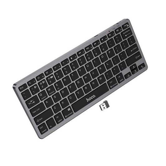 Teclado Inalambrico Bluetooth Dual Hoco Gm32 Negro