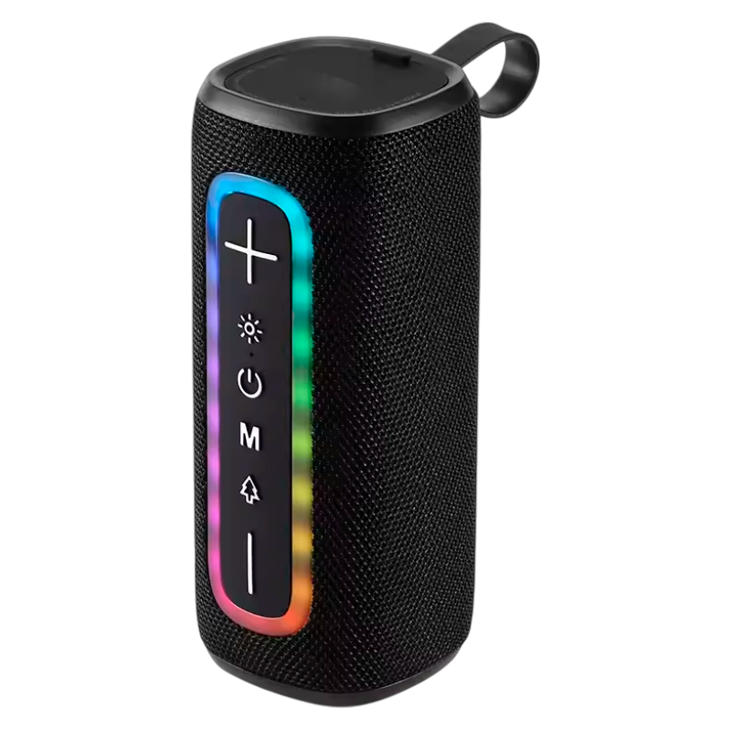 Parlante Bluetooth Motomo Illum Rgb Negro