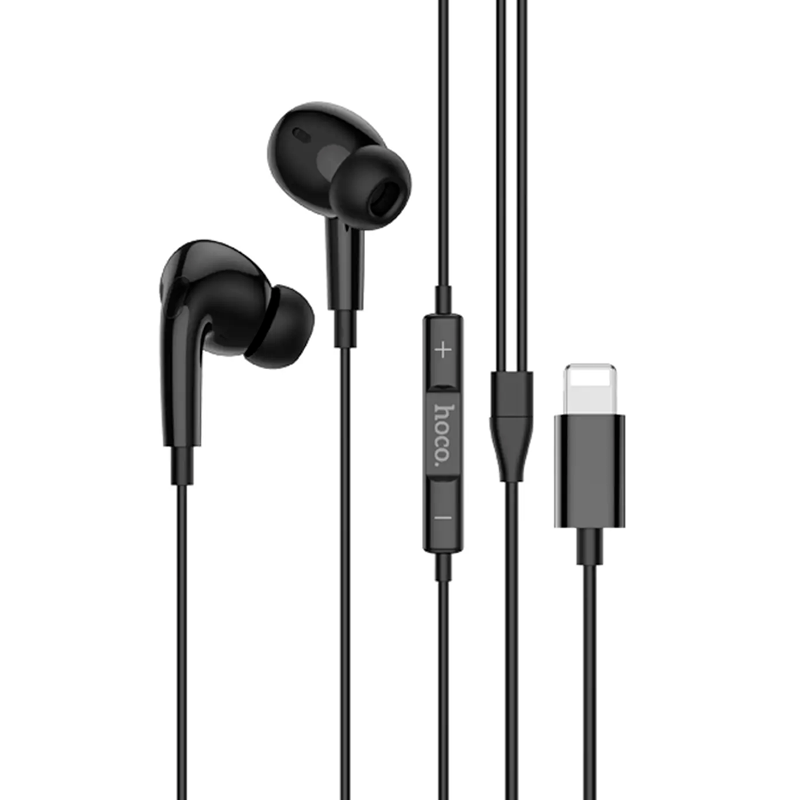 Audífonos In Ear Hoco M111 Pro Para Lightning Negro