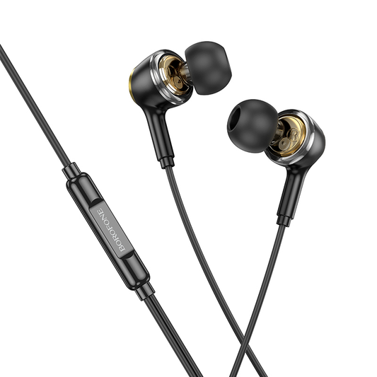 Audífonos In Ear 3.5mm Borofone Bm90 Negro
