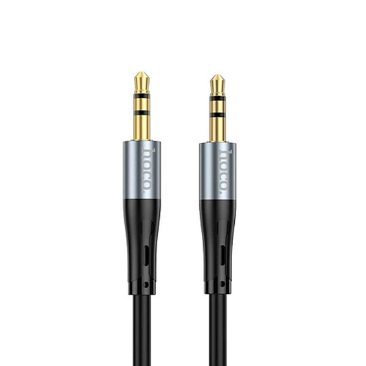 Cable Auxiliar 3.5mm a 3.5mm Hoco Upa22 1 Metro Negro