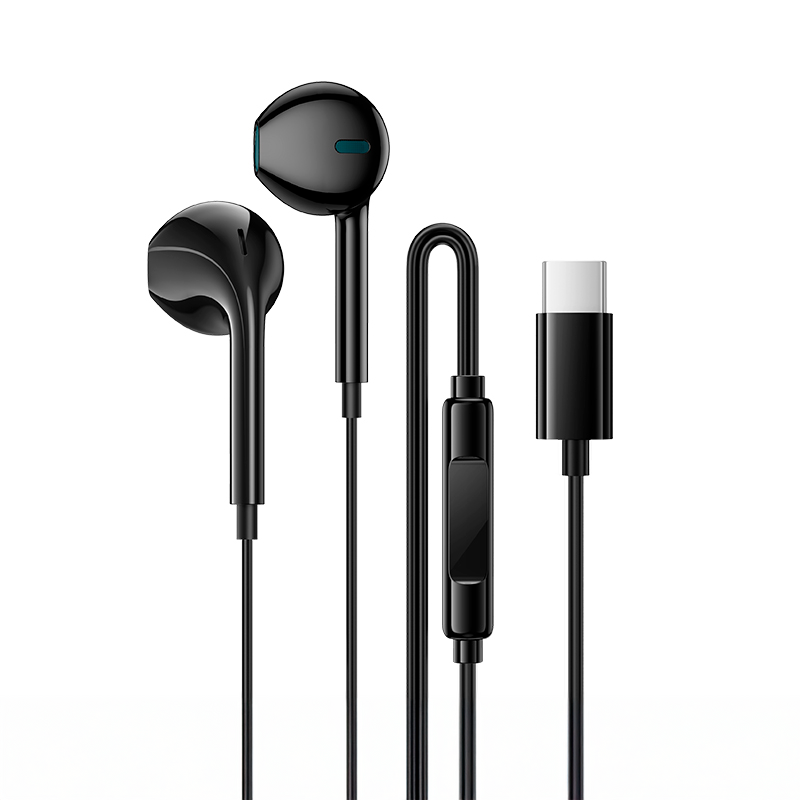 Audífonos In Ear Borofone Bm100 Fuente Tipo C Negro