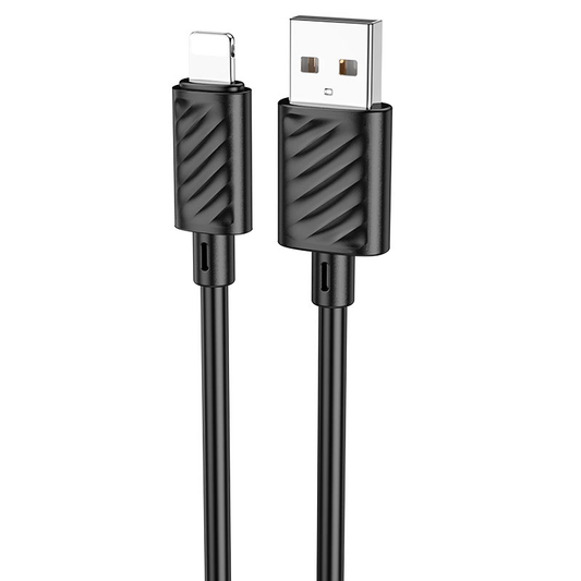 Cable Usb a Lightning Hoco X88 Gratified 60w Negro