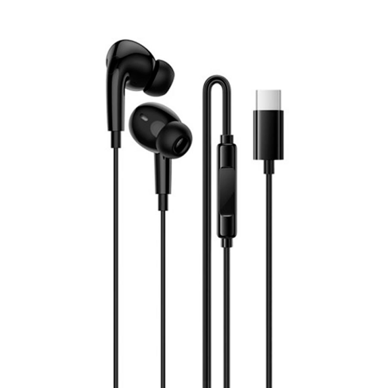 Audífonos In Ear Borofone Bm100 Pro Fuente Tipo C Negro