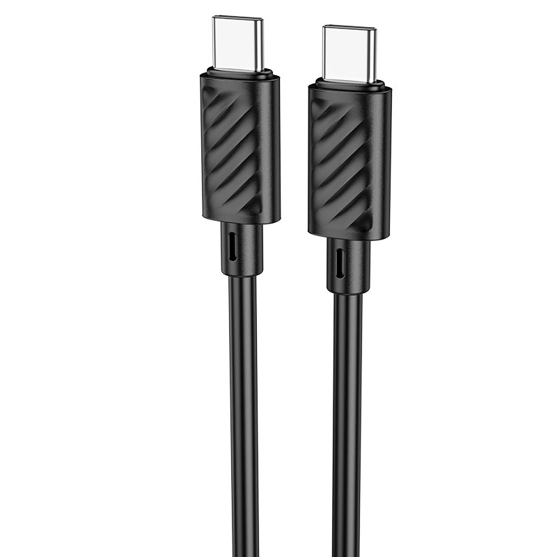 Cable Tipo C a Tipo C Hoco X88 Gratified 60w Negro