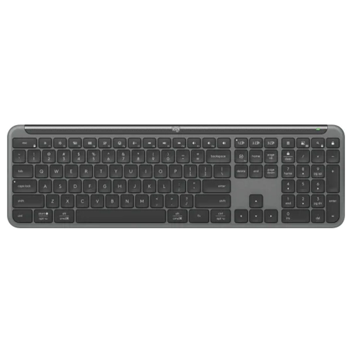 Teclado Dual Bluetooth Wireless Logitech Signature Slim K950 Negro