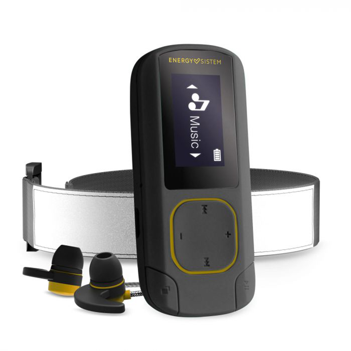 MP3 Clip Energy Sistem 16 Gb Bluetooth Armband Deportivo Negro