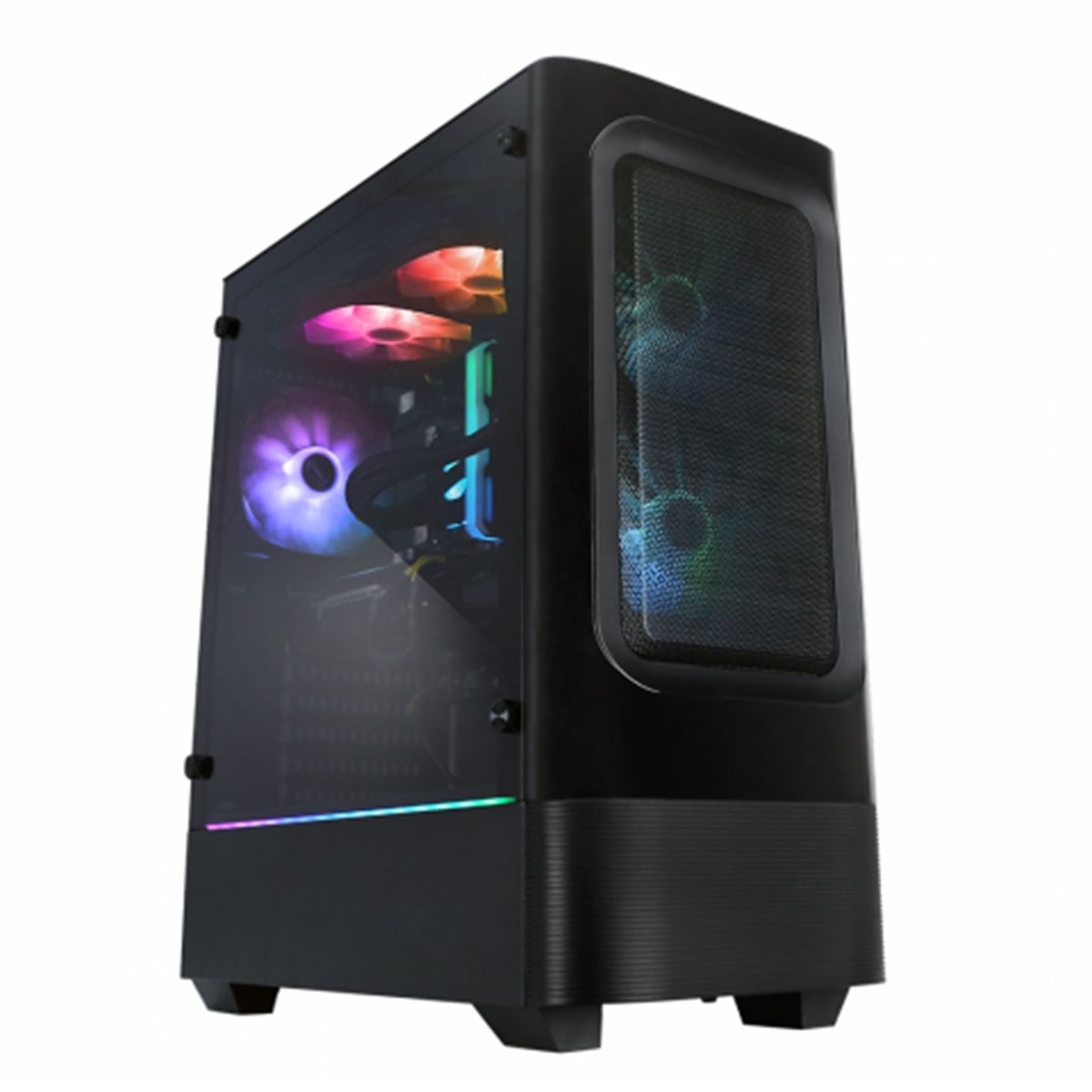 Gabinete Gamer Raidmax Evol Argb Mid Tower Negro