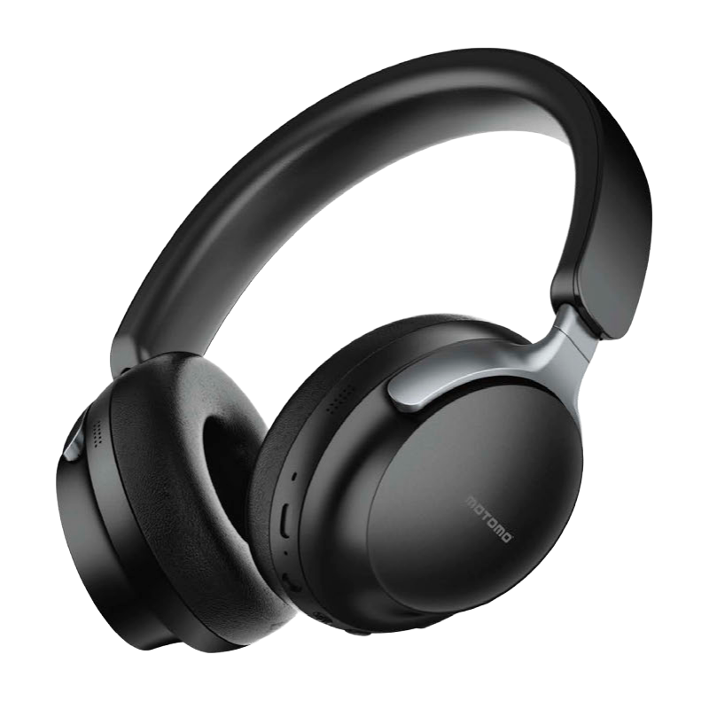 Audífonos Headset Bluetooth Motomo Mo-Lo55 Anc Cancelacion Negro