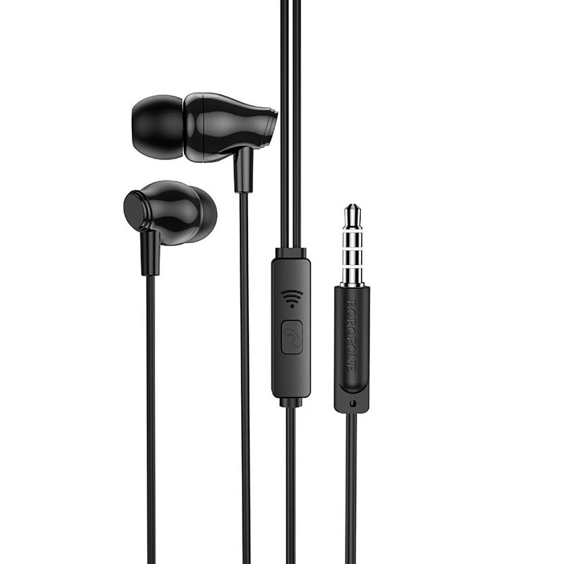 Audífonos In Ear 3.5mm Borofone Bm61 Negro