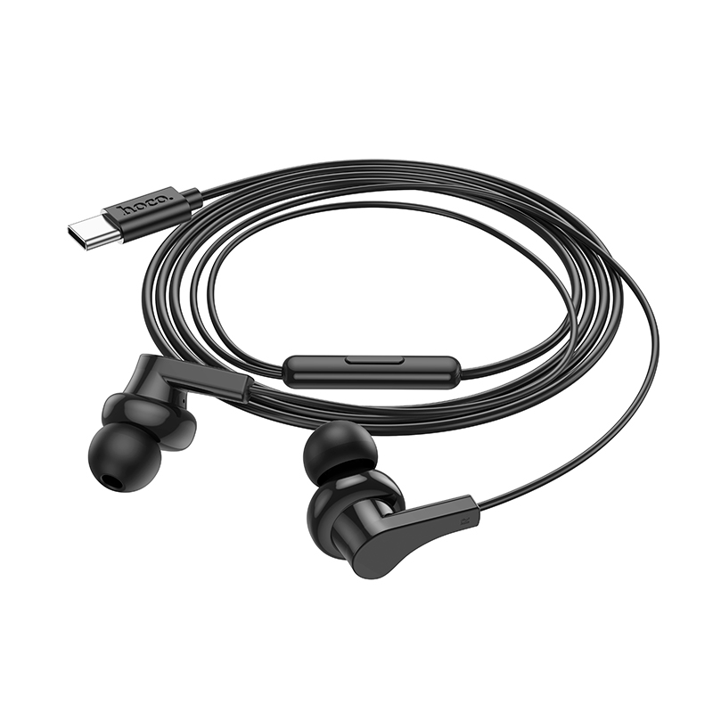 Audífonos In Ear Hoco M114 Jia Tipo C Negro – imagen 2