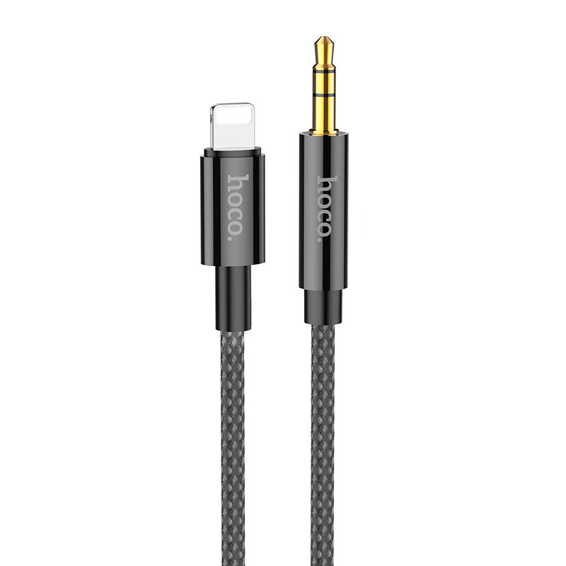 Cable Tipo C a Lightning Hoco Upa19 Digital Reforzado Negro