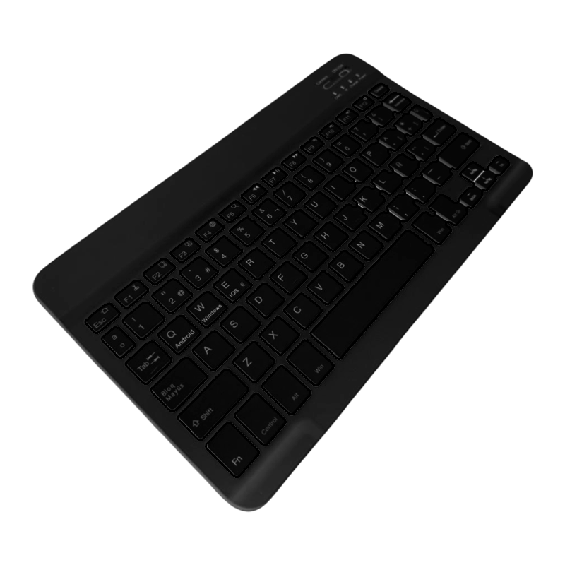 Teclado Mini Inalámbrico Bluetooth Español Negro – imagen 3