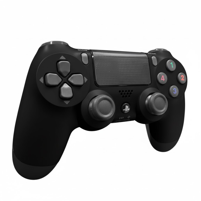 Control Joystick Con Cable Para PS4 Negro