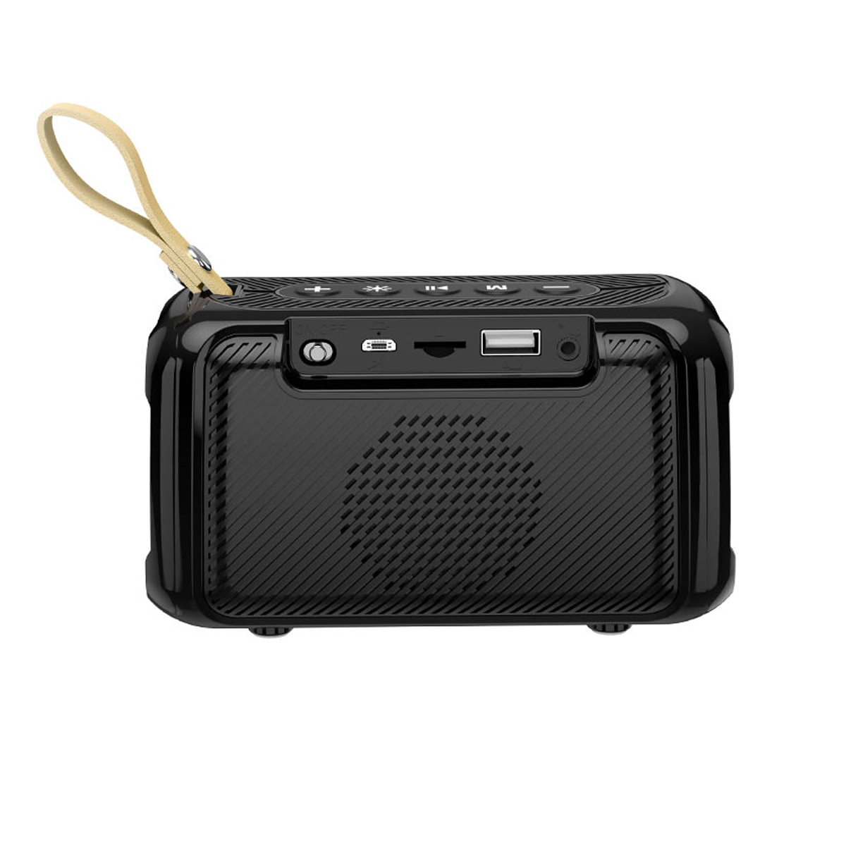 Parlante Inalambrico Bluetooth Borofone Br17 Usb Aux Negro – imagen 2