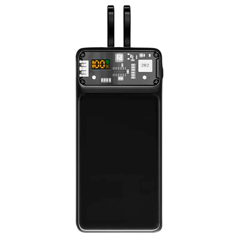 Bateria Portatil Powerbank Motomo Mo-036 20.000 Mah Negro – imagen 2