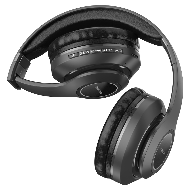 Audífonos Headset Bluetooth Borofone Bo17 Negro – imagen 2