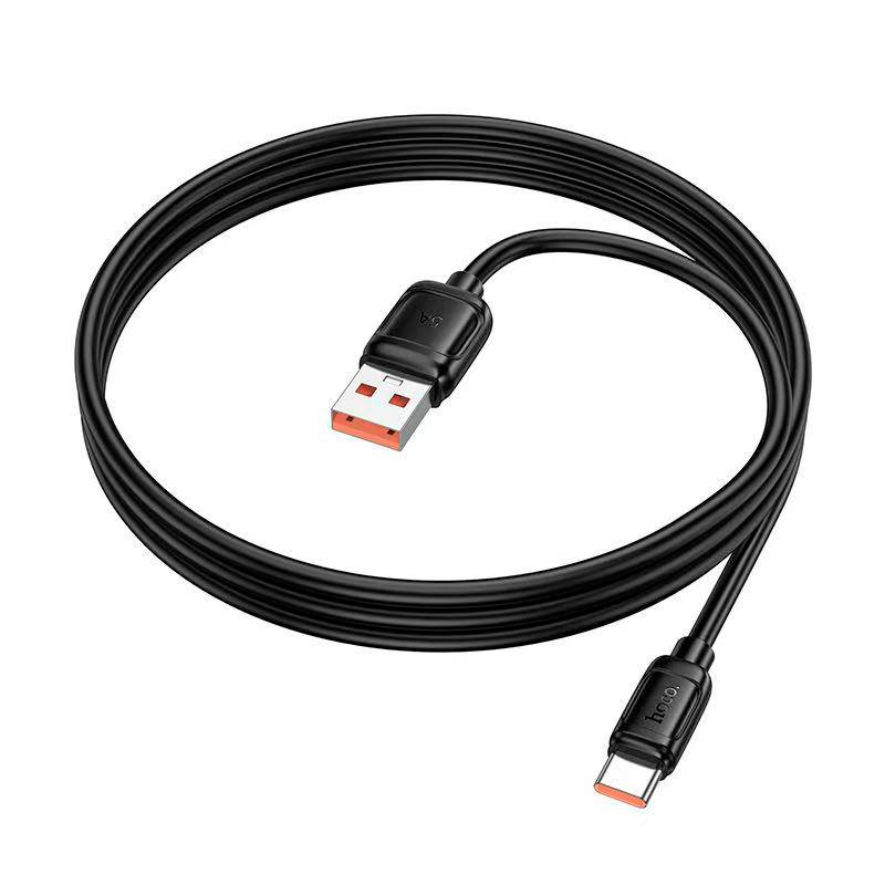 Cable Usb a Tipo C Hoco X115 100w 1 Metro Negro – imagen 2