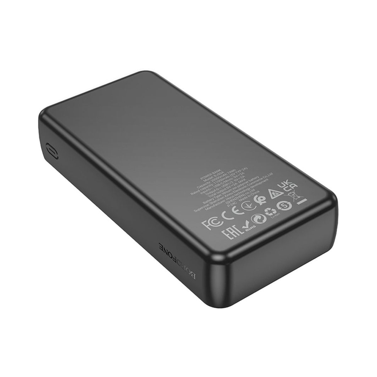 Bateria Portatil Powerbank Borofone Bj55a 20000 Mah Negro – imagen 3