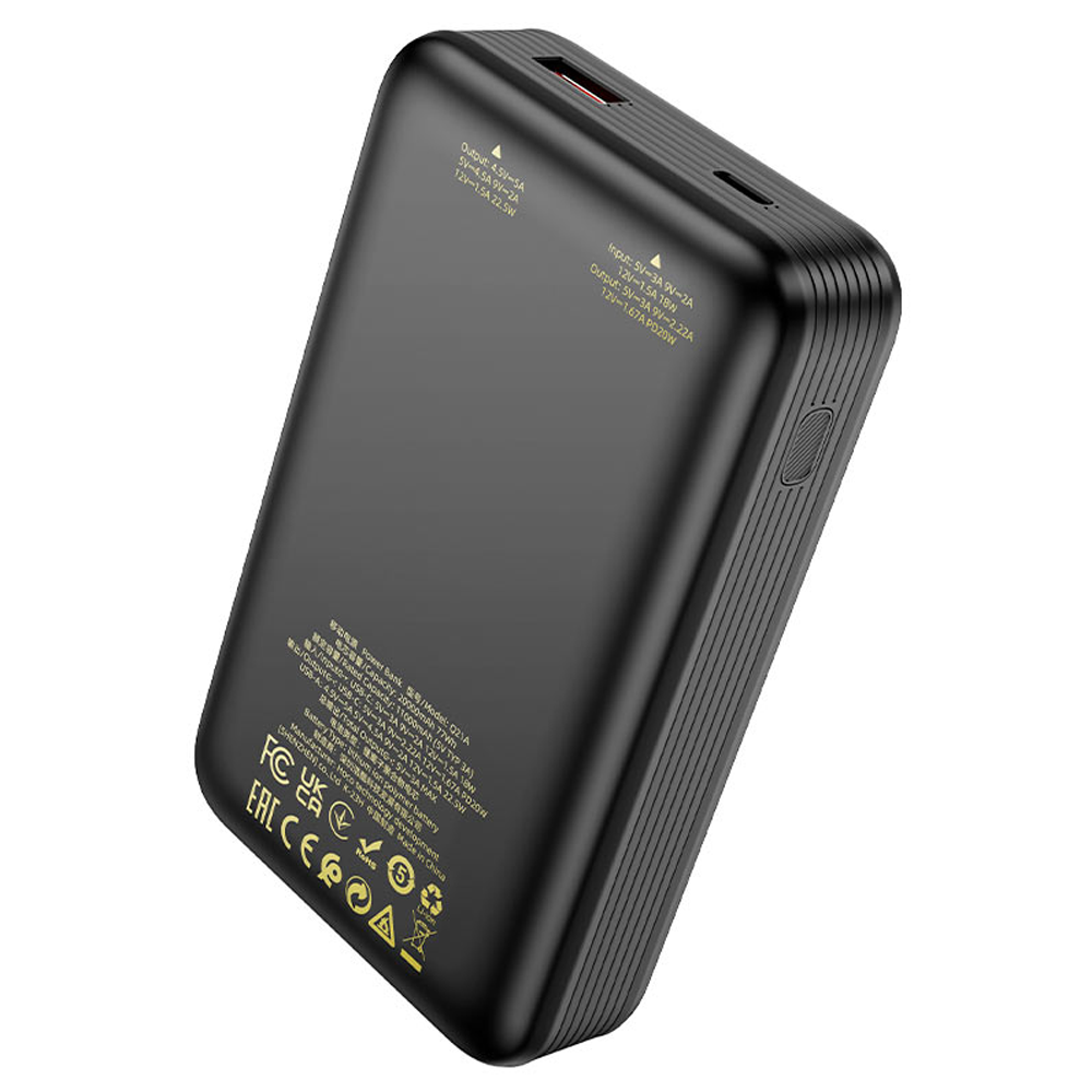 Powerbank Carga Rapida Hoco Q21 20000 Mah 22.5w Negro – imagen 2