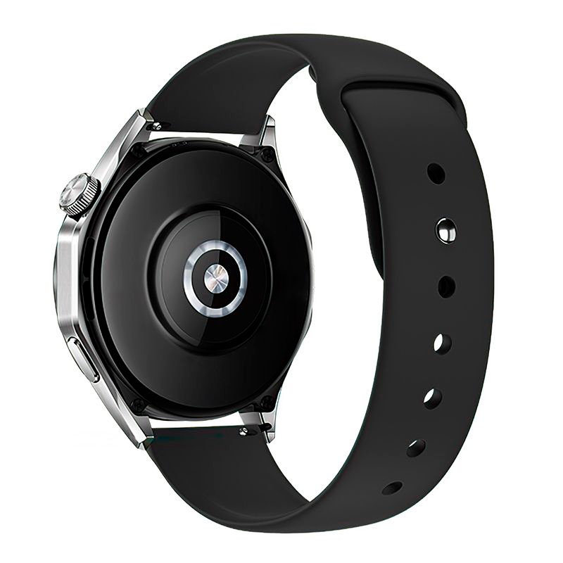Correa Silicona Smarwatch Universal Hoco Wh11 20mm Negro – imagen 2
