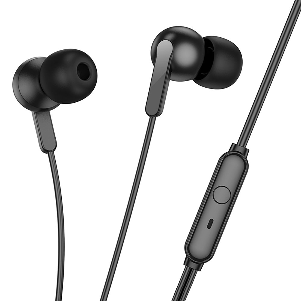 Audífonos In Ear Hoco M124 Wide 3.5mm Negro – imagen 2