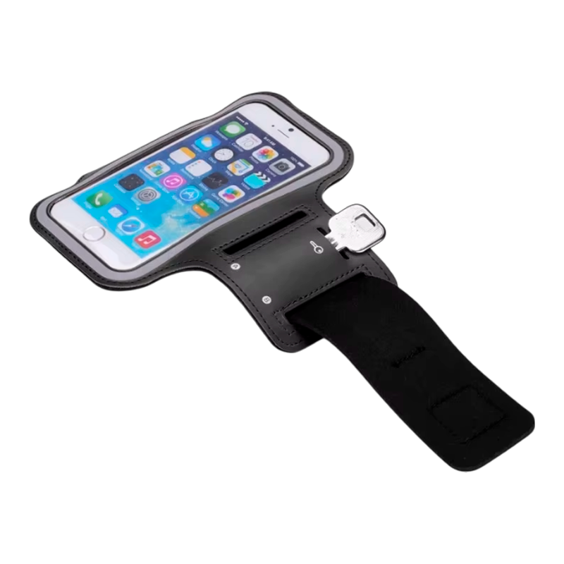 Brazalete Deportivo Funda Correr Para Celular Xxl Hasta 7 Pulgadas Negro – imagen 2