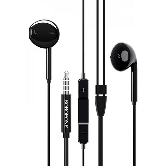 Audífonos In Ear Borofone Bm30 3.5mm Negro