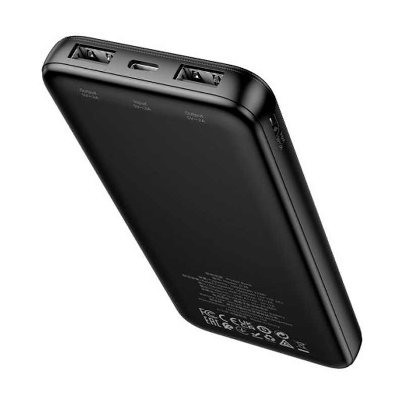 Powerbank Carga Rapida Hoco J129 Powerful 10000 Mah Negro