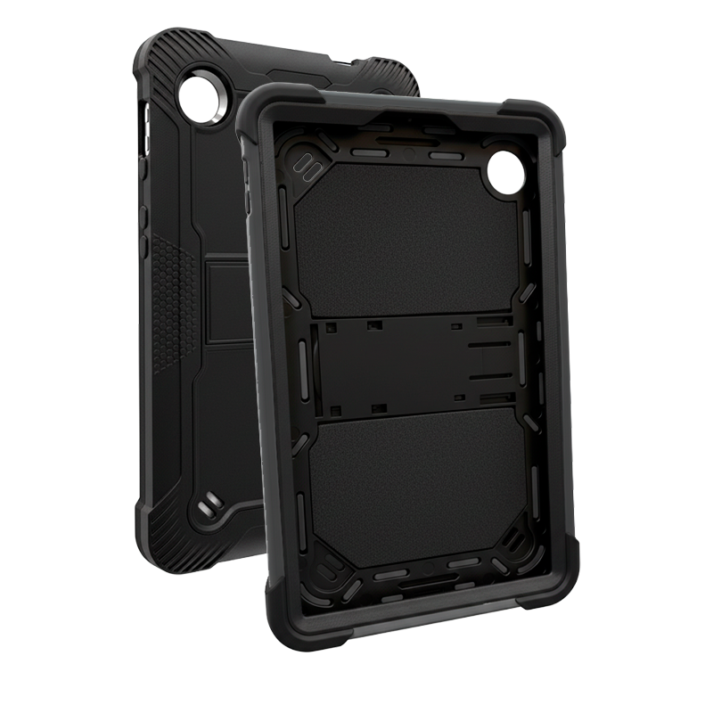 Carcasa Robotica Reforzada Para Samsung Galaxy Tab A9 2023 Negro – imagen 3