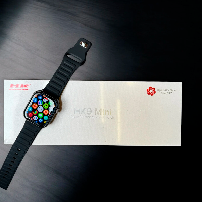 Smartwatch Reloj Inteligente Bluetooth Hk9 Mini Negro – imagen 3