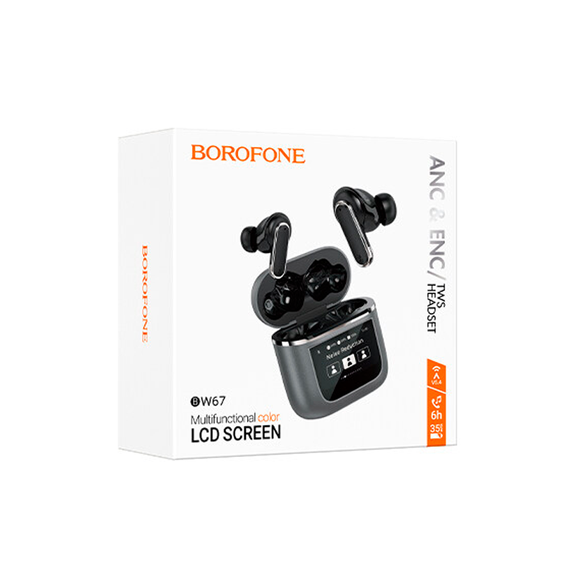Audífonos In Ear Bluetooth Borofone Bw67 Anc Enc Negro – imagen 3