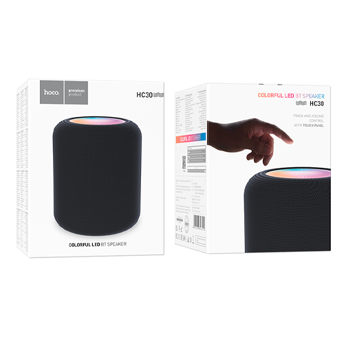 Parlante Bluetooth Hoco Hc30 Fm Tf Usb Tws Negro – imagen 3
