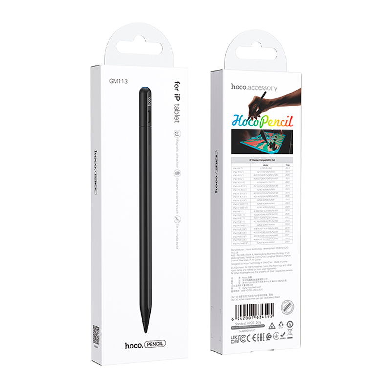 Lápiz Touch Para Tablet Hoco Gm113 Negro – imagen 3