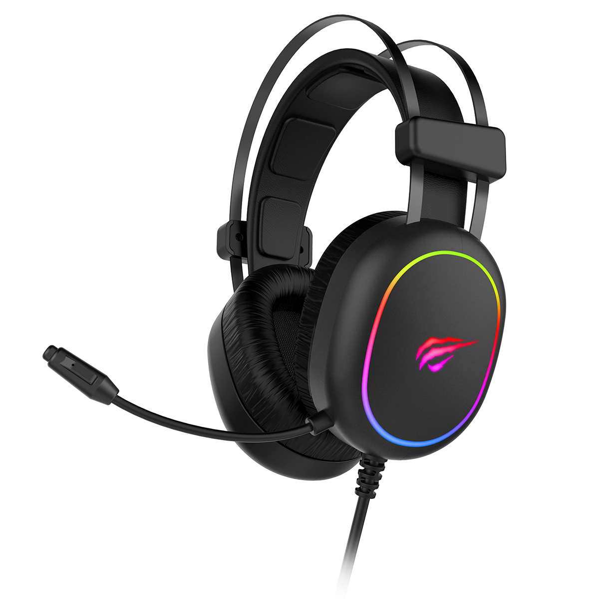 Audifonos Gamer Gamenote H2016d Rgb Pc Negro