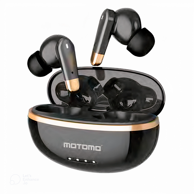 Audífonos In Ear Bluetooth Motomo Mo-L014 Anc Cancelacion Negro
